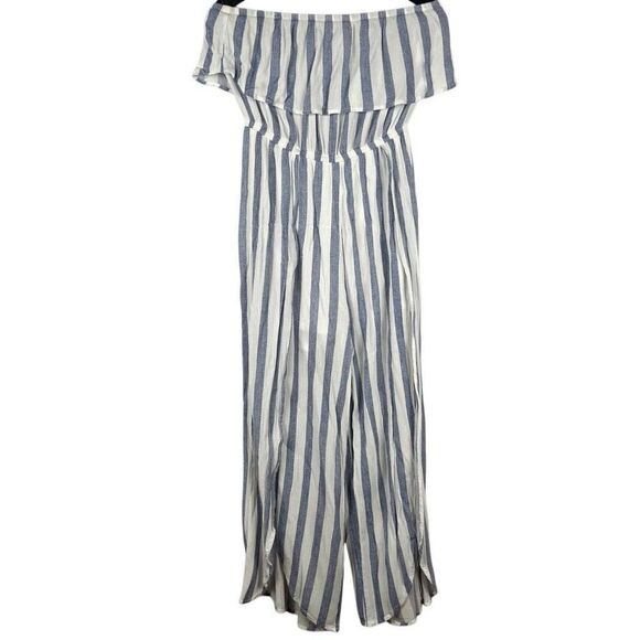 Favlux Fashion Stripped Dress Jumpsuit Medium - Picture 1 of 11